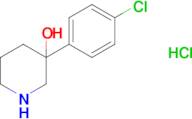 3-(4-Chlorophenyl)piperidin-3-ol hydrochloride