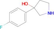 3-(4-Fluorophenyl)pyrrolidin-3-ol