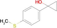 1-(4-(Methylthio)phenyl)cyclopropan-1-ol