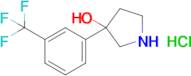 3-(3-(Trifluoromethyl)phenyl)pyrrolidin-3-ol hydrochloride