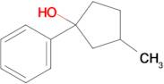 3-Methyl-1-phenylcyclopentan-1-ol