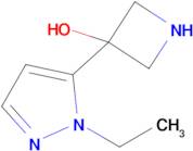 3-(1-Ethyl-1h-pyrazol-5-yl)azetidin-3-ol