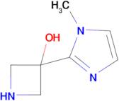 3-(1-Methyl-1h-imidazol-2-yl)azetidin-3-ol