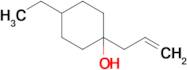 1-Allyl-4-ethylcyclohexan-1-ol