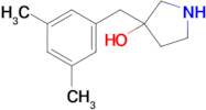 3-(3,5-Dimethylbenzyl)pyrrolidin-3-ol