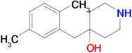 4-(2,5-Dimethylbenzyl)piperidin-4-ol