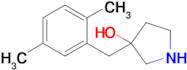 3-(2,5-Dimethylbenzyl)pyrrolidin-3-ol