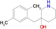 3-(2,5-Dimethylbenzyl)piperidin-3-ol