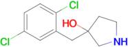 3-(2,5-Dichlorobenzyl)pyrrolidin-3-ol