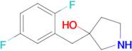 3-(2,5-Difluorobenzyl)pyrrolidin-3-ol