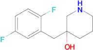 3-(2,5-Difluorobenzyl)piperidin-3-ol