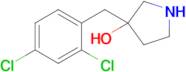 3-(2,4-Dichlorobenzyl)pyrrolidin-3-ol