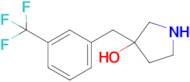 3-(3-(Trifluoromethyl)benzyl)pyrrolidin-3-ol