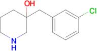 3-(3-Chlorobenzyl)piperidin-3-ol