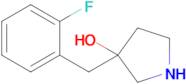 3-(2-Fluorobenzyl)pyrrolidin-3-ol