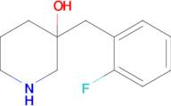 3-(2-Fluorobenzyl)piperidin-3-ol