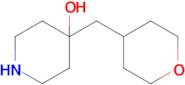 4-((Tetrahydro-2h-pyran-4-yl)methyl)piperidin-4-ol