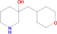 3-((Tetrahydro-2h-pyran-4-yl)methyl)piperidin-3-ol