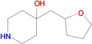 4-((Tetrahydrofuran-2-yl)methyl)piperidin-4-ol