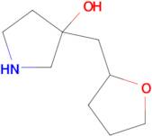 3-((Tetrahydrofuran-2-yl)methyl)pyrrolidin-3-ol