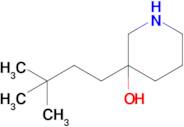 3-(3,3-Dimethylbutyl)piperidin-3-ol