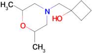 1-((2,6-Dimethylmorpholino)methyl)cyclobutan-1-ol