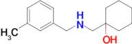 1-(((3-Methylbenzyl)amino)methyl)cyclohexan-1-ol