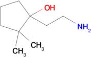 1-(2-Aminoethyl)-2,2-dimethylcyclopentan-1-ol