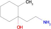 1-(2-Aminoethyl)-2-methylcyclohexan-1-ol