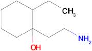 1-(2-Aminoethyl)-2-ethylcyclohexan-1-ol