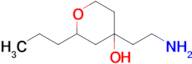 4-(2-Aminoethyl)-2-propyltetrahydro-2h-pyran-4-ol