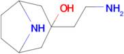 3-(2-Aminoethyl)-8-azabicyclo[3.2.1]octan-3-ol