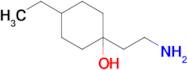 1-(2-Aminoethyl)-4-ethylcyclohexan-1-ol