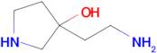 3-(2-Aminoethyl)pyrrolidin-3-ol