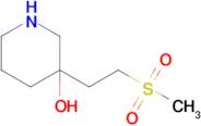 3-(2-(Methylsulfonyl)ethyl)piperidin-3-ol