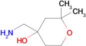 4-(Aminomethyl)-2,2-dimethyltetrahydro-2h-pyran-4-ol