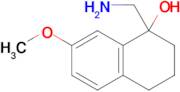 1-(Aminomethyl)-7-methoxy-1,2,3,4-tetrahydronaphthalen-1-ol