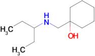 1-((Pentan-3-ylamino)methyl)cyclohexan-1-ol