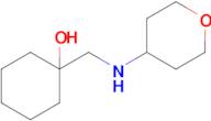 1-(((Tetrahydro-2h-pyran-4-yl)amino)methyl)cyclohexan-1-ol