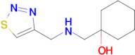 1-((((1,2,3-Thiadiazol-4-yl)methyl)amino)methyl)cyclohexan-1-ol