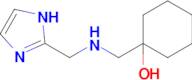 1-((((1h-Imidazol-2-yl)methyl)amino)methyl)cyclohexan-1-ol