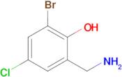 2-(Aminomethyl)-6-bromo-4-chlorophenol