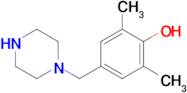2,6-Dimethyl-4-(piperazin-1-ylmethyl)phenol