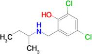 2-((Sec-butylamino)methyl)-4,6-dichlorophenol