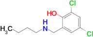 2-((Butylamino)methyl)-4,6-dichlorophenol