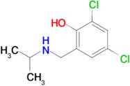 2,4-Dichloro-6-((isopropylamino)methyl)phenol