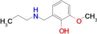 2-Methoxy-6-((propylamino)methyl)phenol