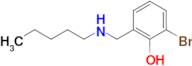 2-Bromo-6-((pentylamino)methyl)phenol