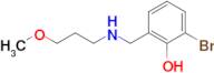 2-Bromo-6-(((3-methoxypropyl)amino)methyl)phenol