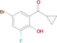 (5-Bromo-3-fluoro-2-hydroxyphenyl)(cyclopropyl)methanone